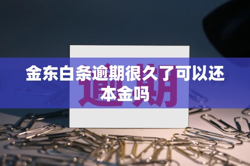 金東白條逾期很久了可以還本金嗎